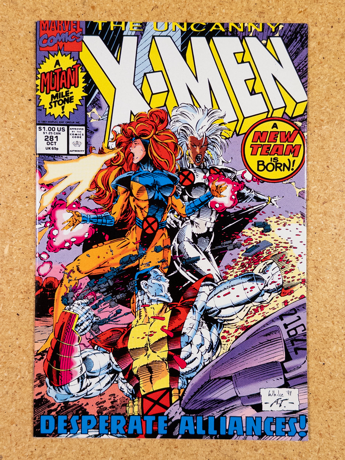 Uncanny X-Men #281A