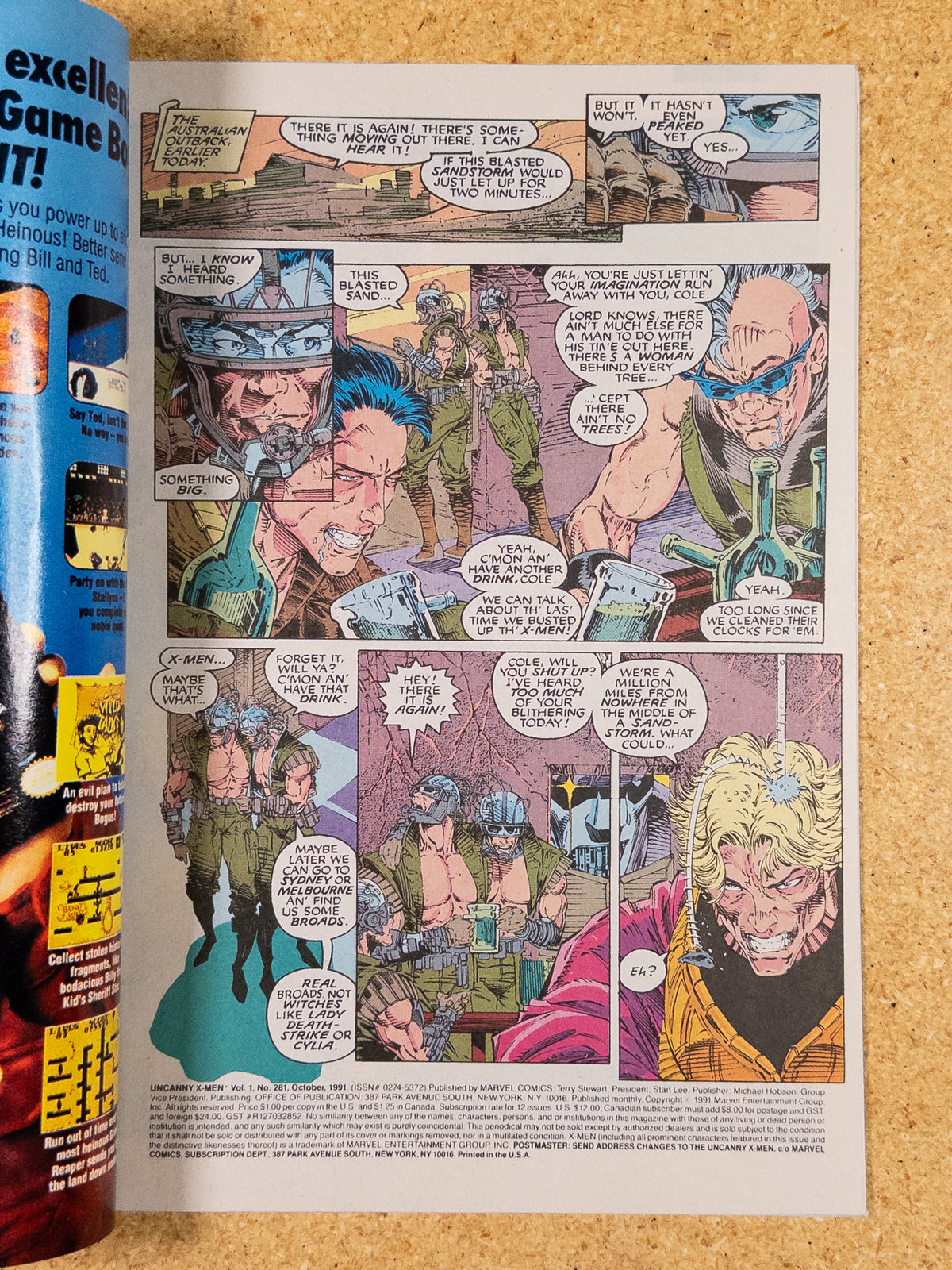 Uncanny X-Men #281A