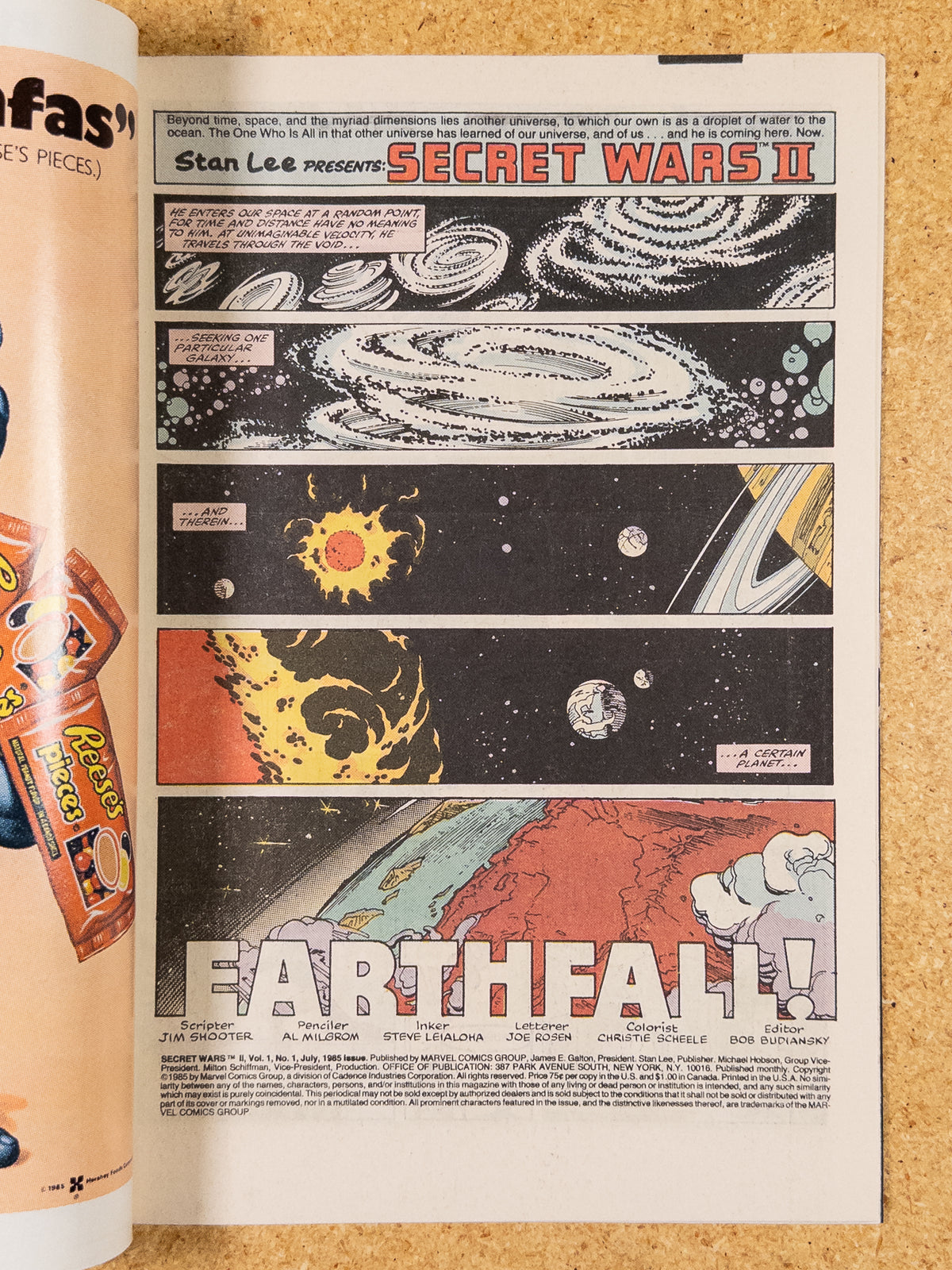 Secret Wars II #1A
