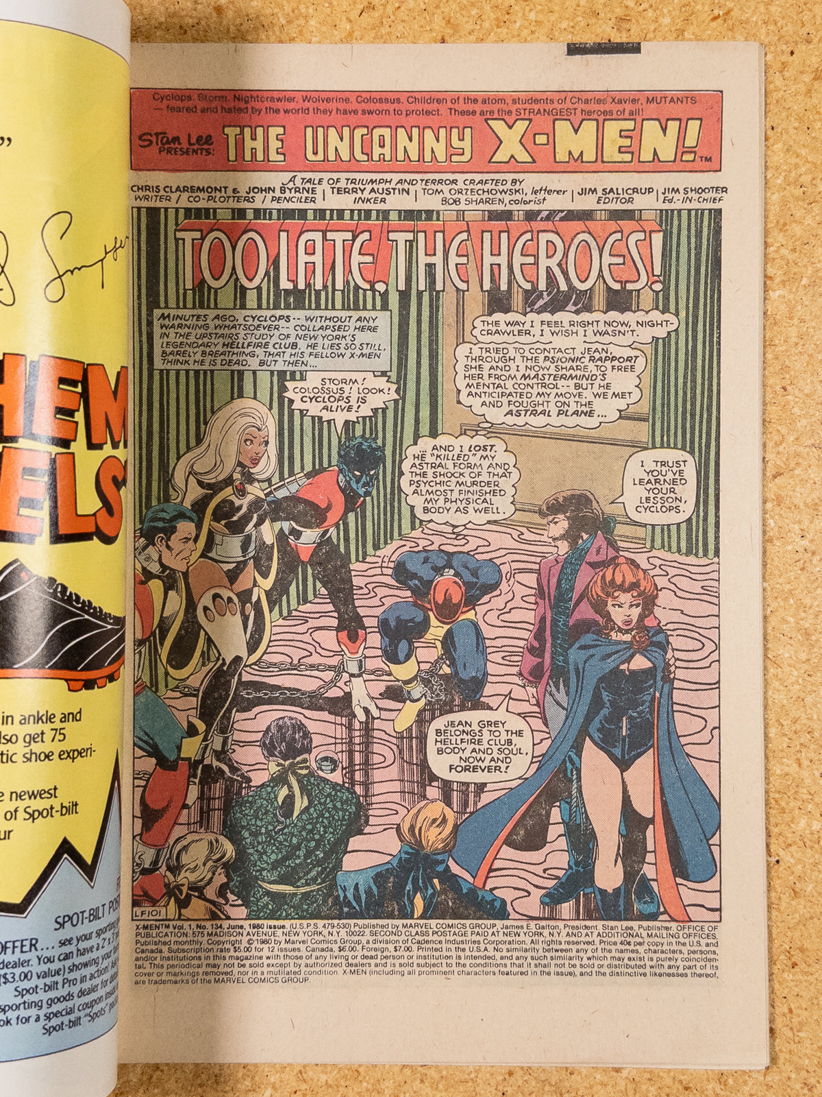 Uncanny X-Men #134