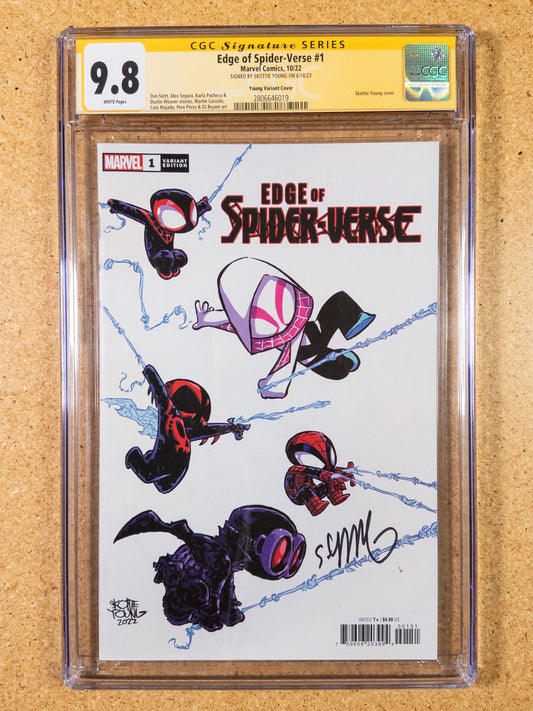 Edge of Spider-Verse #1, Signed by Skottie Young